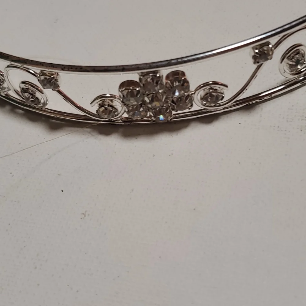 Silver tierra style headband